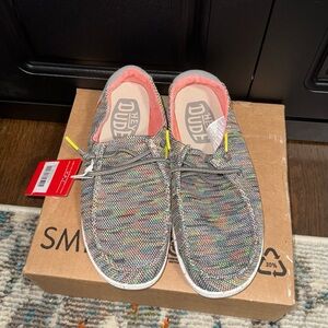 Hey Dude Colorful Knit Sneakers